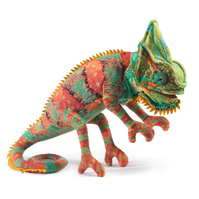 Folkmanis - Small Chameleon Hand Puppet
