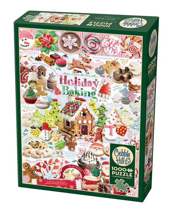 Cobble Hill 1000 Piece Puzzle - Holiday Baking