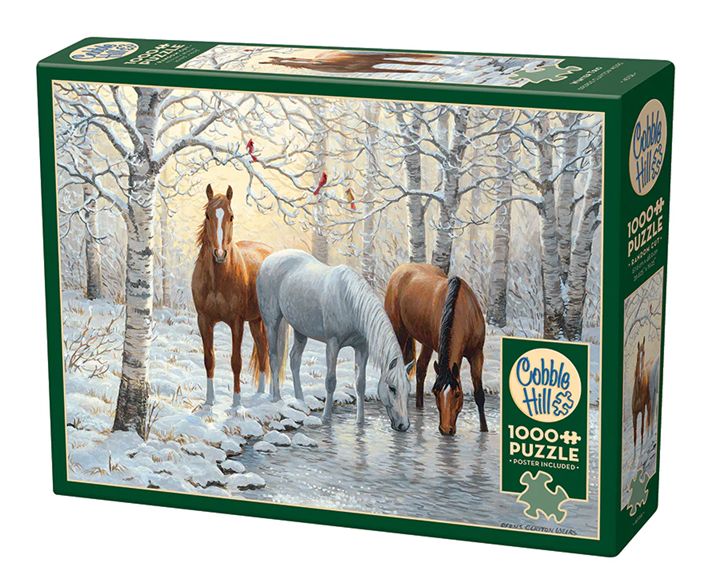 Cobble Hill 1000 Piece Puzzle - Winter Trio