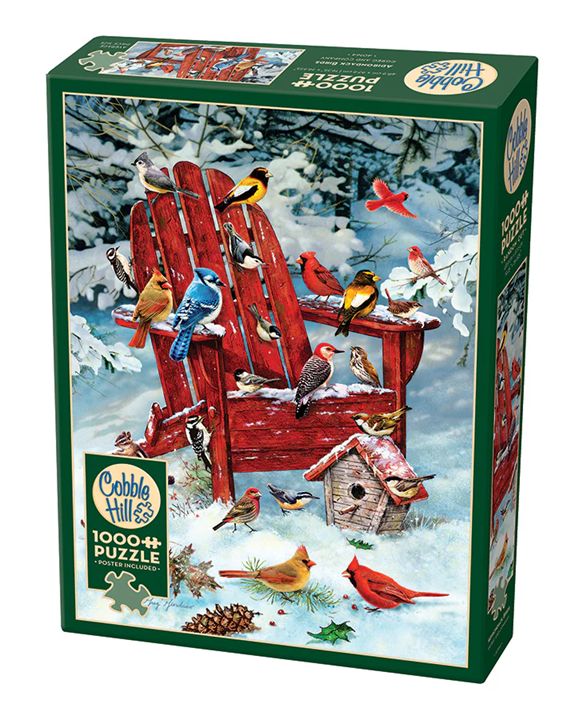Cobble Hill 1000 Piece Puzzle - Adirondack Birds
