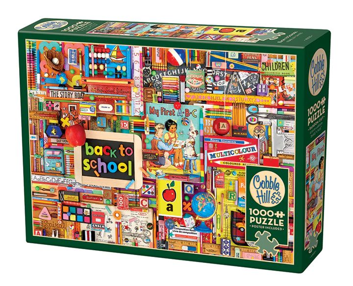 Cobble Hill 1000 Piece Puzzle - Back to School