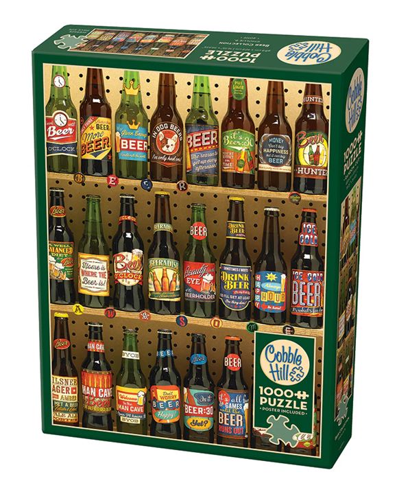 Cobble Hill 1000 Piece Puzzle - Beer Collection