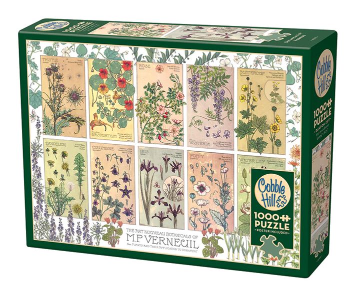 Cobble Hill 1000 Piece Puzzle - Botanicals by Verneuil