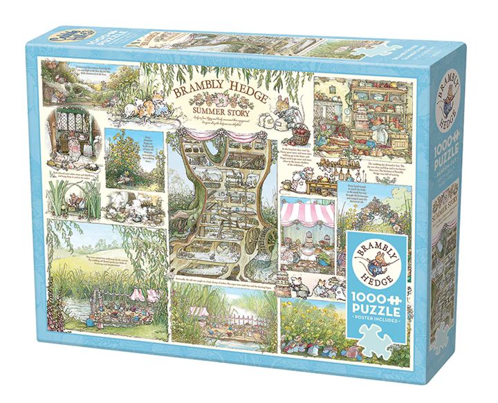 Cobble Hill 1000 Piece Puzzle - Brambly Hedge Summer Story