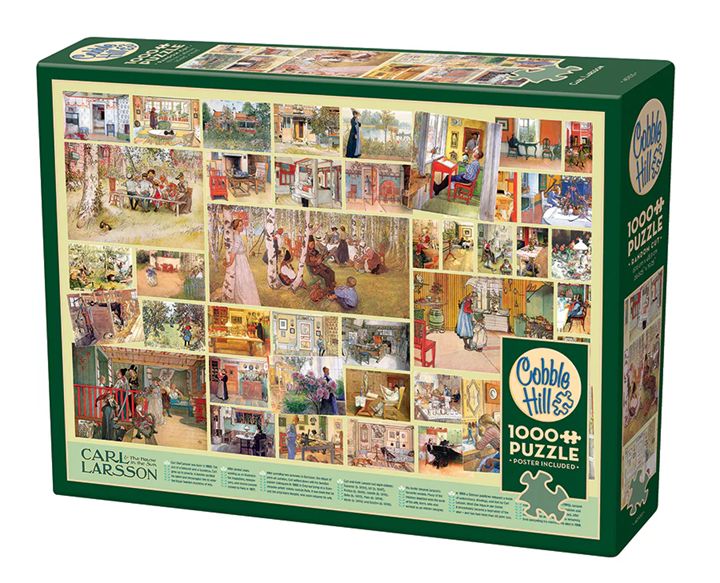 Cobble Hill 1000 Piece Puzzle - Carl Larsson &amp; the House in the Sun