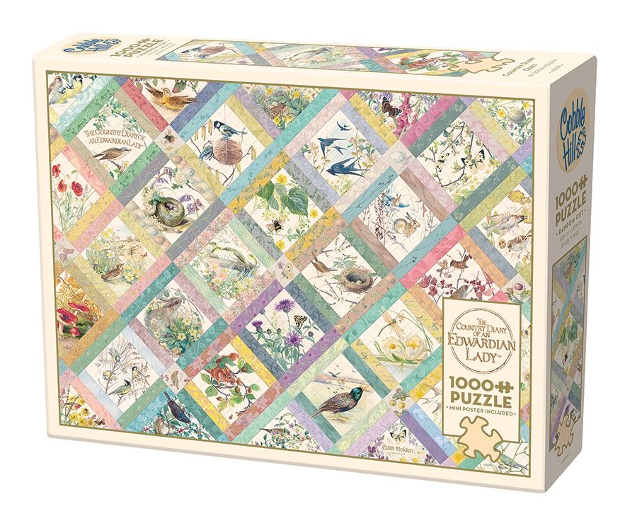 Cobble Hill 1000 Piece Puzzle - Country Diary: Quilt