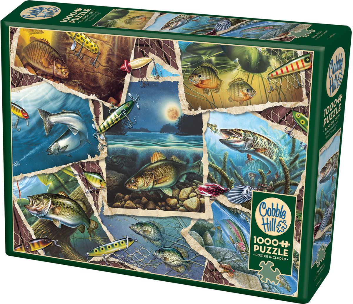 Cobble Hill 1000 Piece Puzzle - Fish Pics