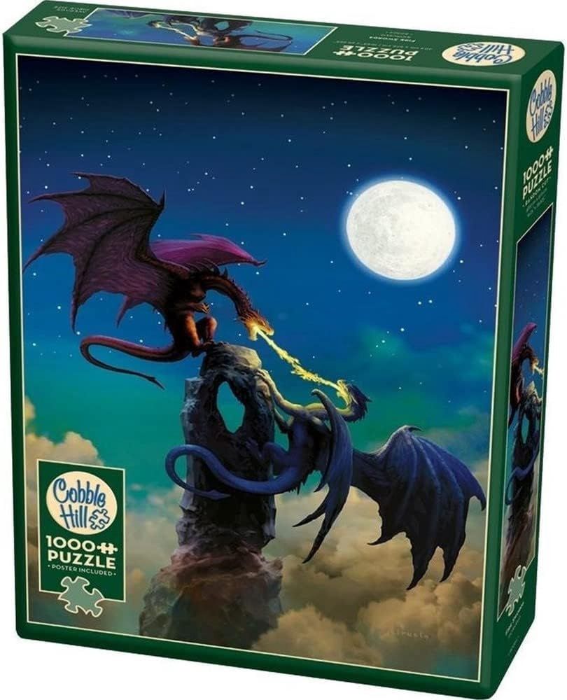Cobble Hill 1000 Piece Puzzle - Fire Swords