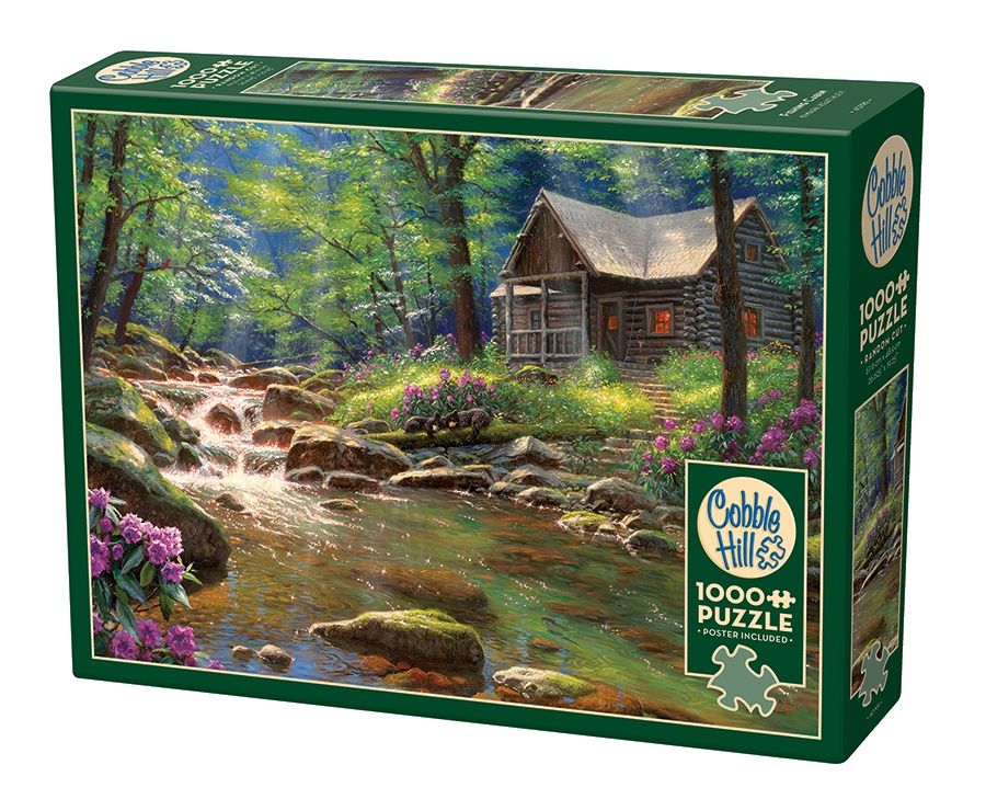 Cobble Hill 1000 Piece Puzzle - Fishing Cabin
