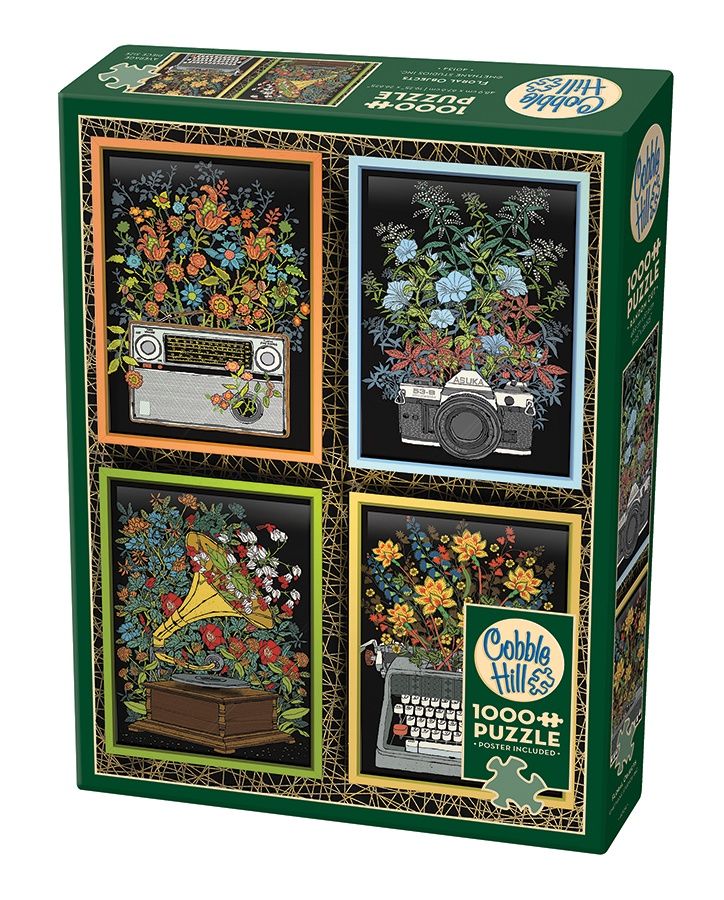 Cobble Hill 1000 Piece Puzzle - Floral Objects