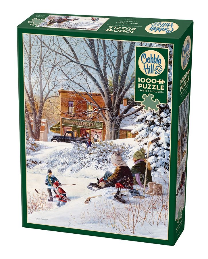 Cobble Hill 1000 Piece Puzzle - Getting Ready