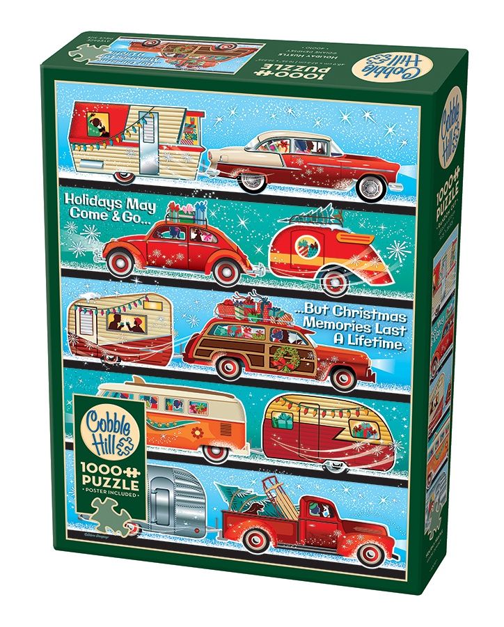 Cobble Hill 1000 Piece Puzzle - Holiday Hustle