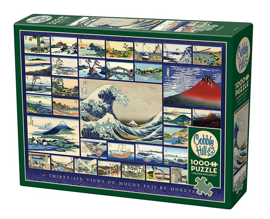 Cobble Hill 1000 Piece Puzzle - Hokusai