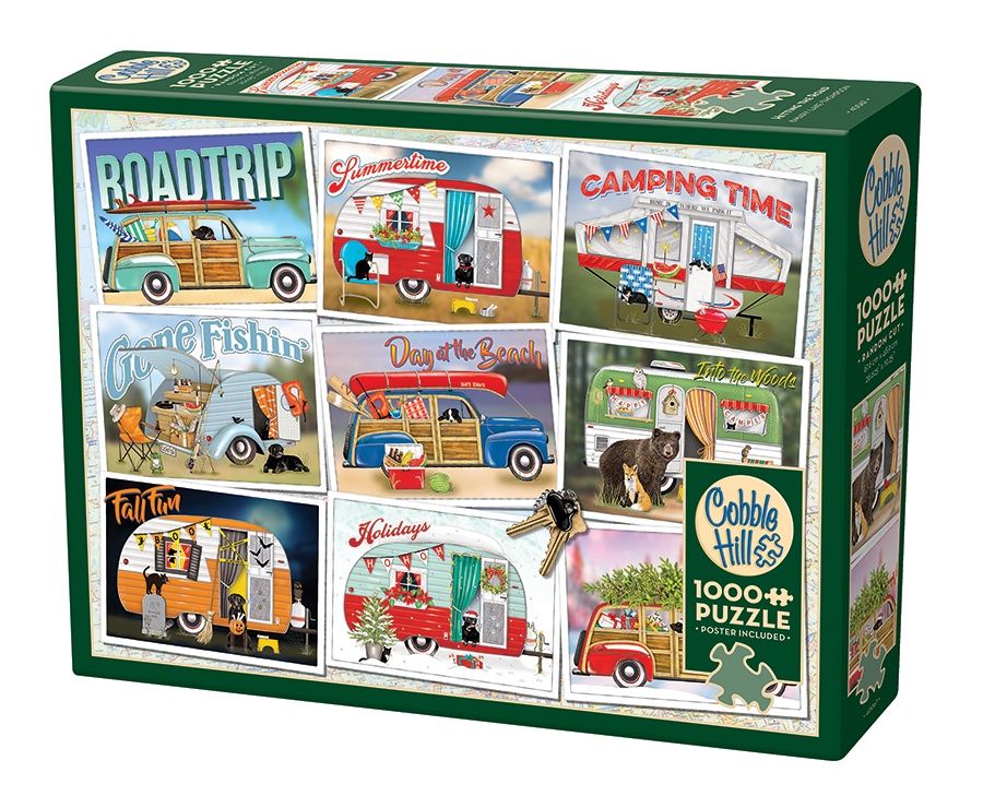 Cobble Hill 1000 Piece Puzzle - Hitting the Road
