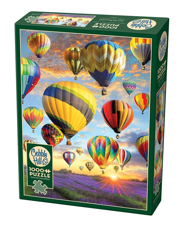 Cobble Hill 1000 Piece Puzzle - Hot Air Balloons