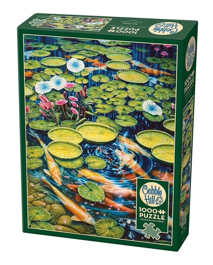 Cobble Hill 1000 Piece Puzzle - Koi Pond