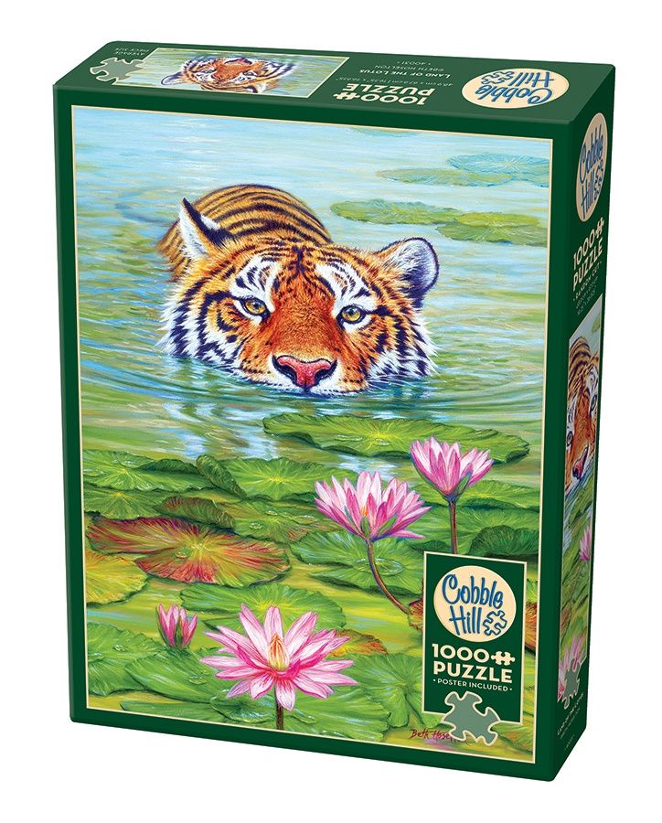 Cobble Hill 1000 Piece Puzzle - Land of the Lotus