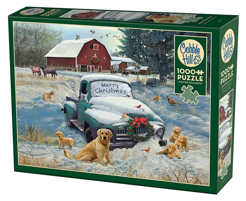 Cobble Hill 1000 Piece Puzzle - Merry Christmas