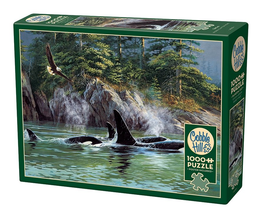 Cobble Hill 1000 Piece Puzzle - Orcas