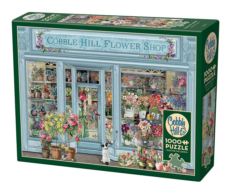 Cobble Hill 1000 Piece Puzzle - Parisian Flowers