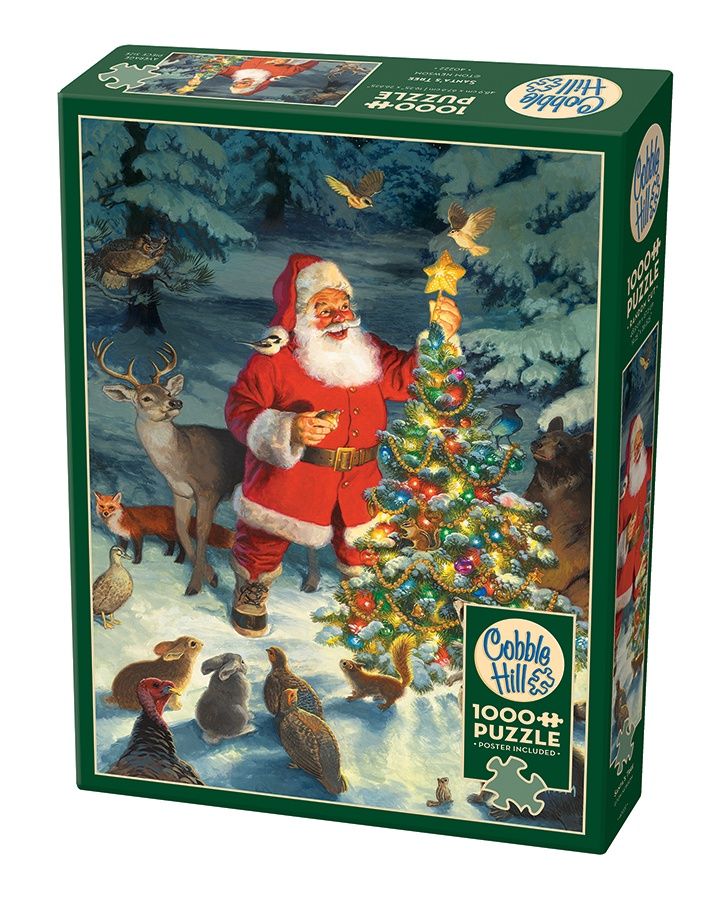Cobble Hill 1000 Piece Puzzle - Santa’s Tree
