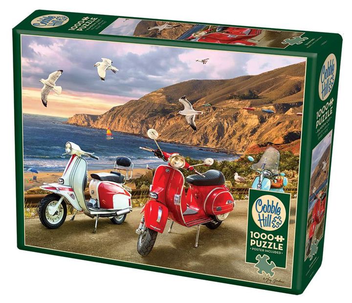 Cobble Hill 1000 Piece Puzzle - Scooters