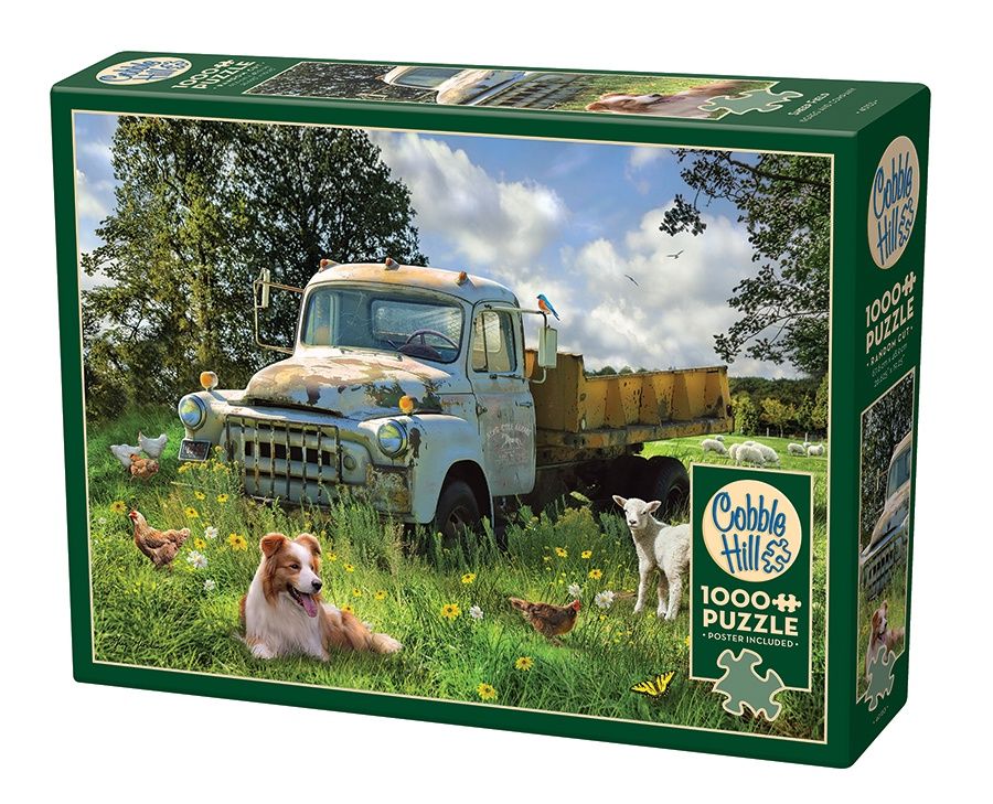 Cobble Hill 1000 Piece Puzzle - Sheep Field