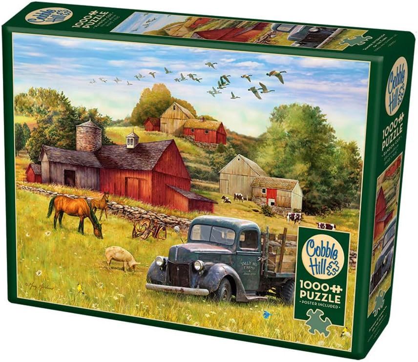 Cobble Hill 1000 Piece Puzzle - Summer Afternoon on the Farm