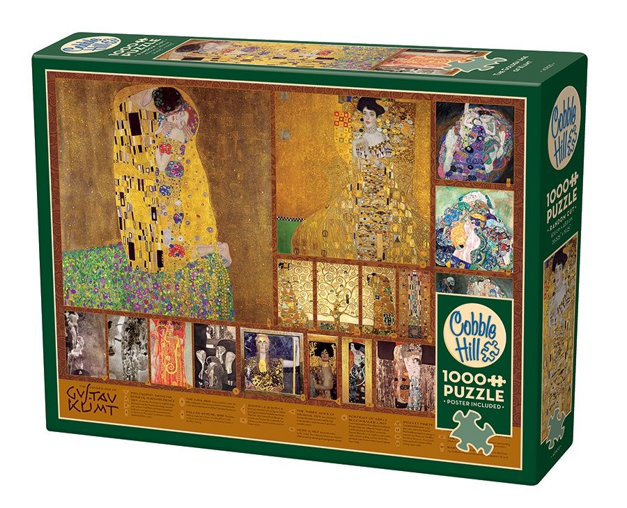Cobble Hill 1000 Piece Puzzle - The Golden Age of Klimt