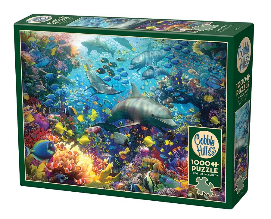 Cobble Hill 1000 Piece Puzzle - Vibrant Sea