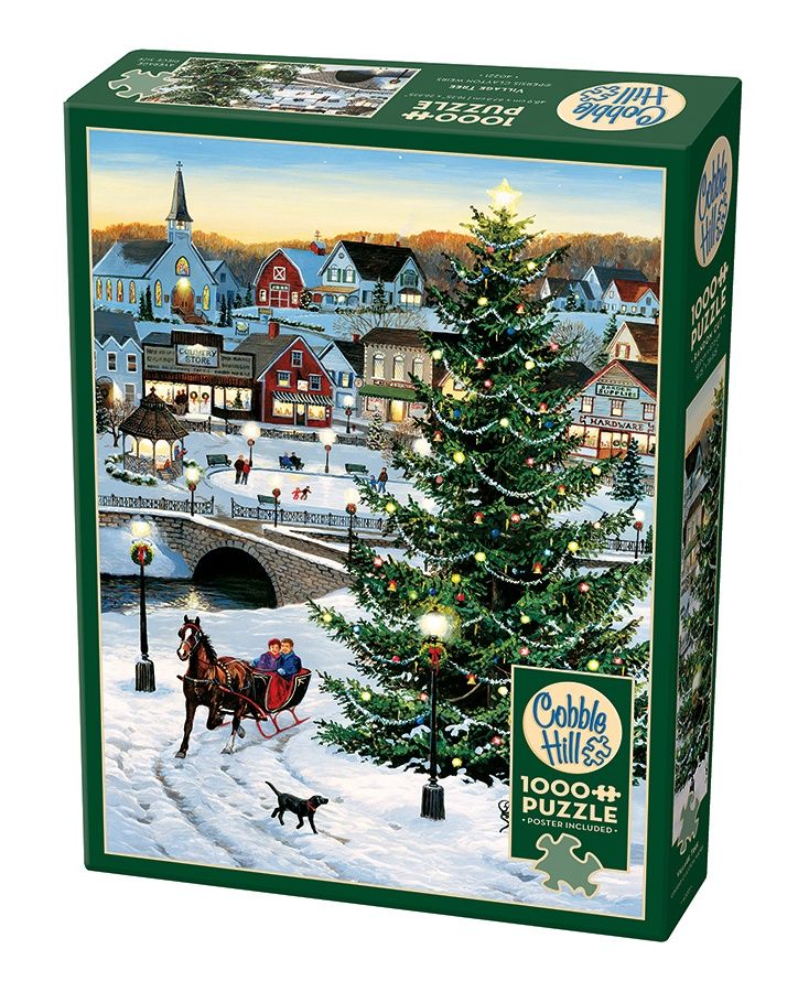 Cobble Hill 1000 Piece Puzzle - Village Tree