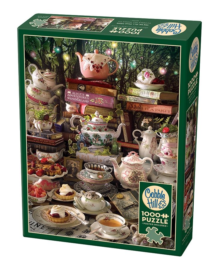 Cobble Hill 1000 Piece Puzzle - We&#39;re All Mad Here