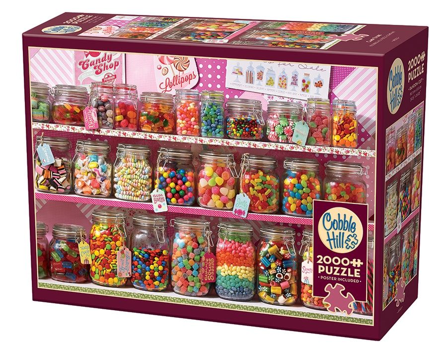Cobble Hill 2000 Piece Puzzle - Candy Store