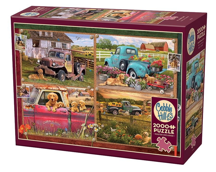 Cobble Hill 2000 Piece Puzzle - It’s a Dog’s Life