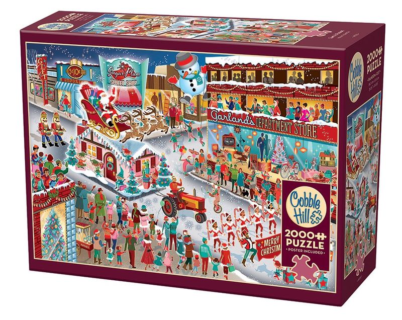 Cobble Hill 2000 Piece Puzzle - Santa&#39;s Parade