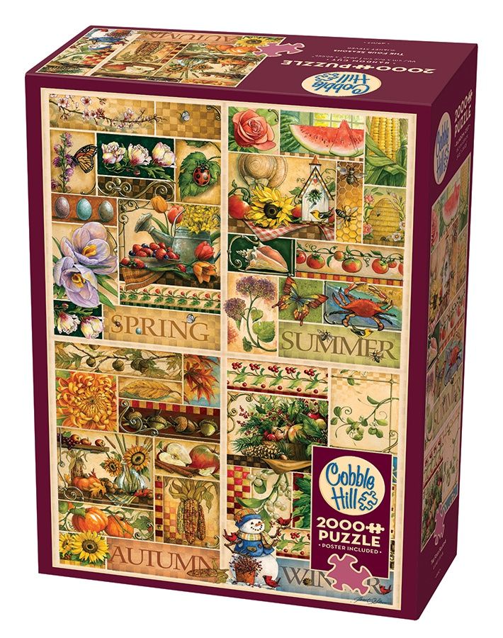 Cobble Hill 2000 Piece Puzzle - The Four Seasons