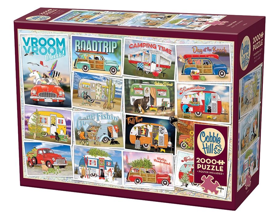 Cobble Hill 2000 Piece Puzzle - Vroom Vroom
