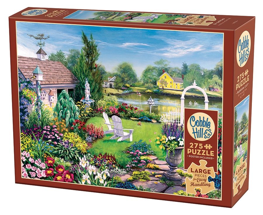 Cobble Hill 275 Piece Easy Handling Puzzle - By the Pond