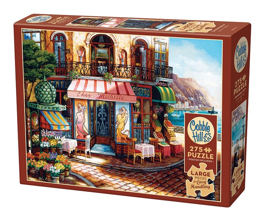 Cobble Hill 275 Piece Easy Handling Puzzle - Chez Michelle