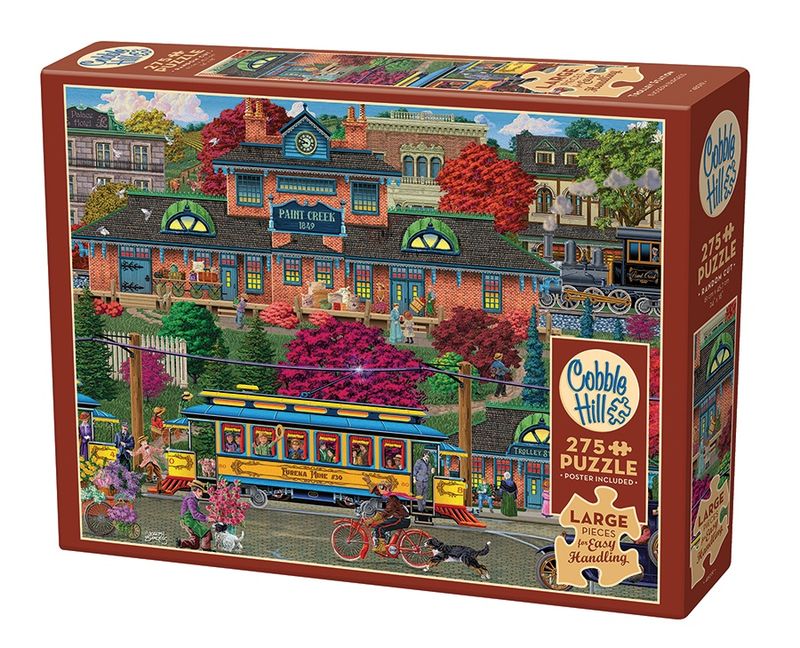 Cobble Hill 275 Piece Easy Handling Puzzle - Trolley Station