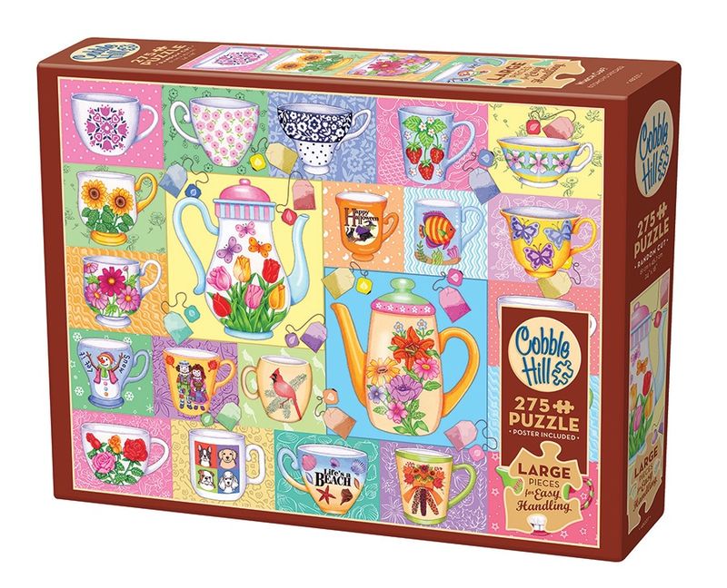 Cobble Hill 275 Piece Easy Handling Puzzle - Which Cup?