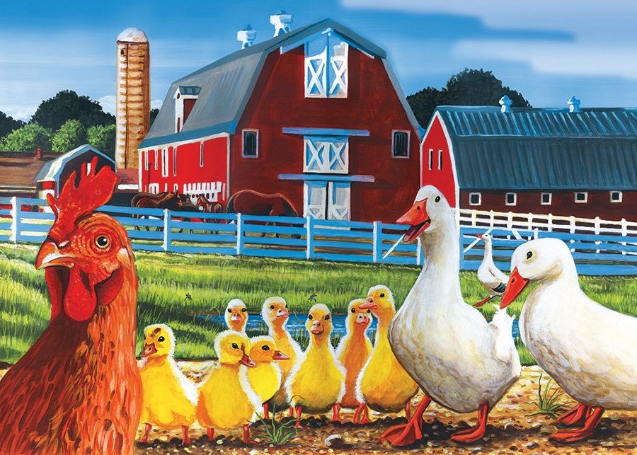 Cobble Hill 35 Piece Tray Puzzle - Dwight’s Ducks