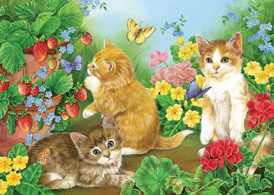 Cobble Hill 35 Piece Tray Puzzle - Kitten Playtime