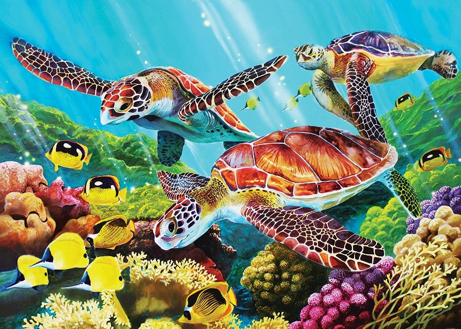 Cobble Hill 35 Piece Tray Puzzle - Molokini Sea