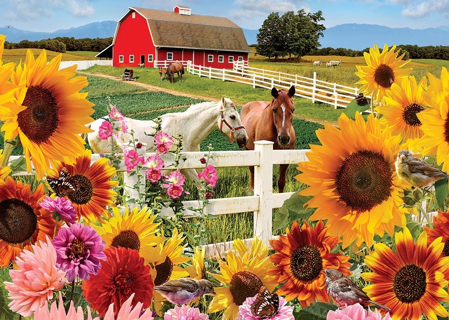 Cobble Hill 35 Piece Tray Puzzle - Sunshine Farm