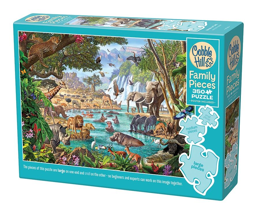 Cobble Hill 350 Piece Family Puzzle - River of Life
