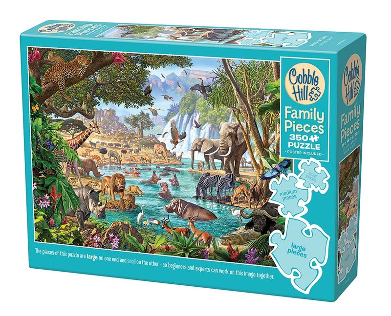 Cobble Hill 350 Piece Family Puzzle - River of Life