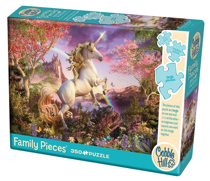 Cobble Hill 350 Piece Family Puzzle - Realm of the Unicorn