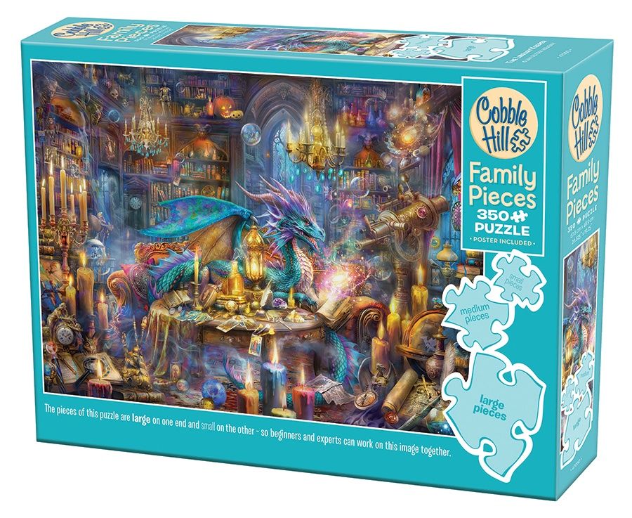 Cobble Hill 350 Piece Family Puzzle - The Library Keeper
