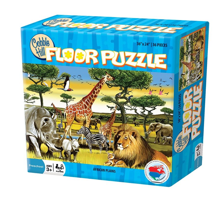 Cobble Hill 36 Piece Floor Puzzle - African Plains